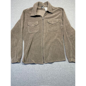 Women's The North Face Fleece Jacket Size large Brown